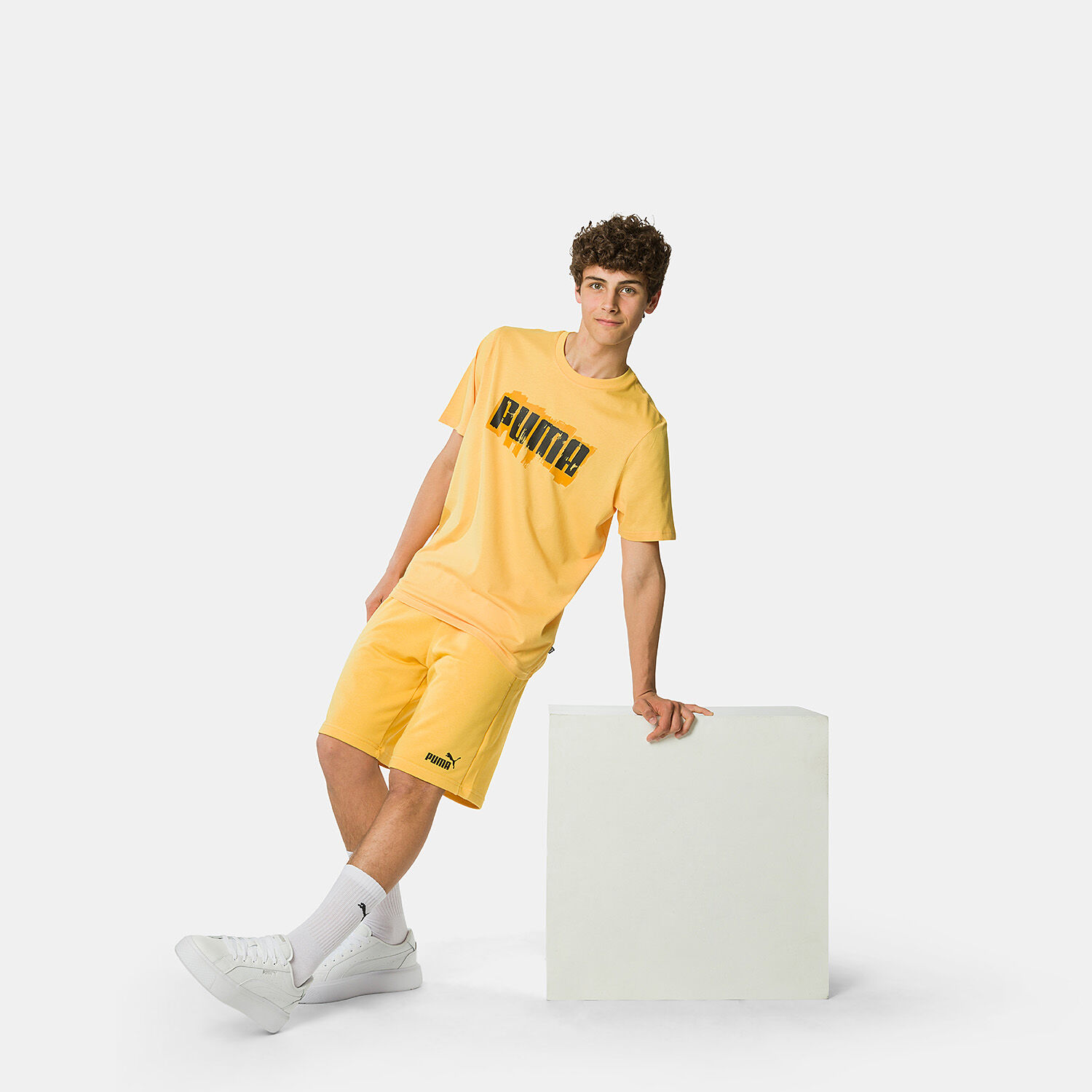 Puma polyester sale shorts