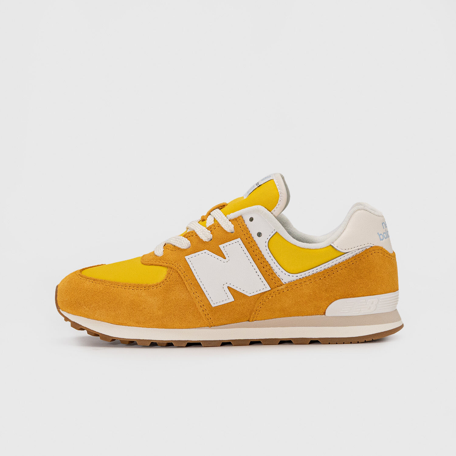 New Balance 574 yellow and white AW LAB