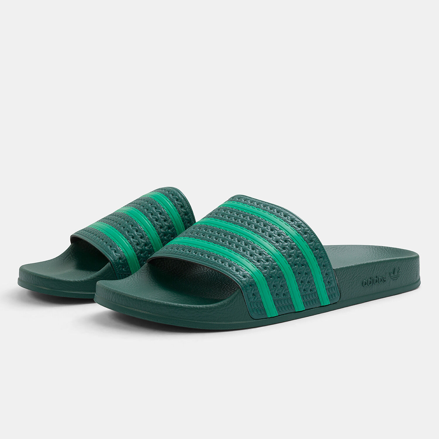 Adilette green new arrivals