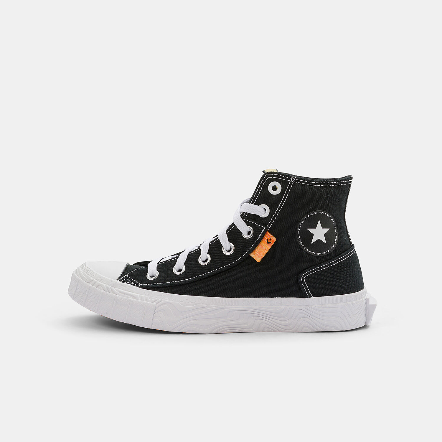 Converse Chuck Tailor Alt Star black and orange AW LAB