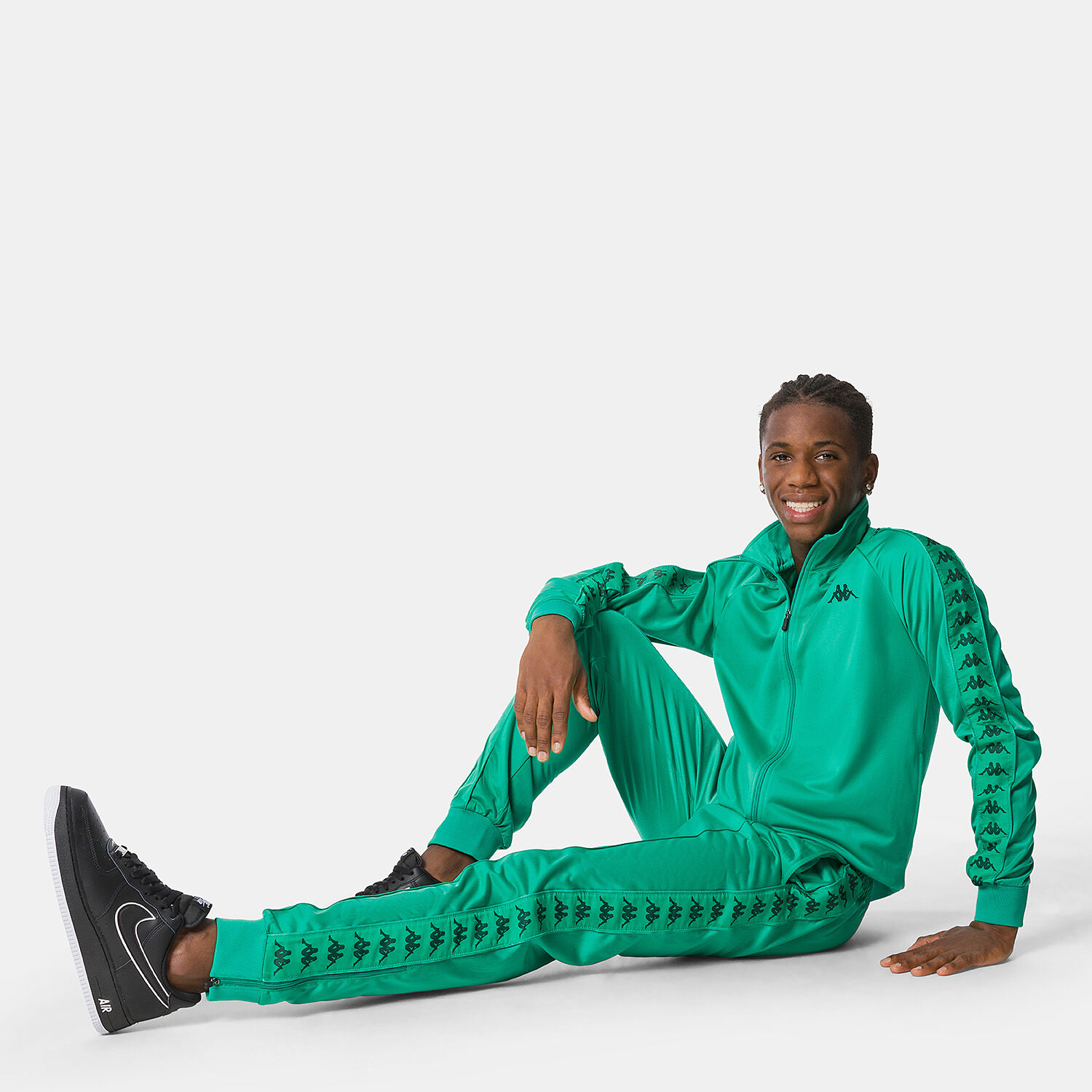 Kappa 222 Banda Rastoria Slim Pants green AW LAB
