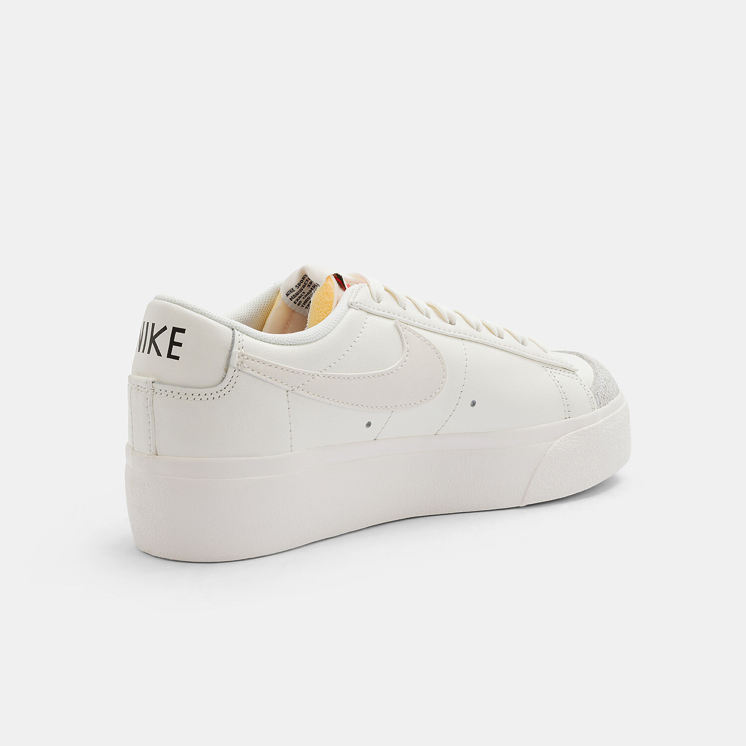 Nike discount platform bianche
