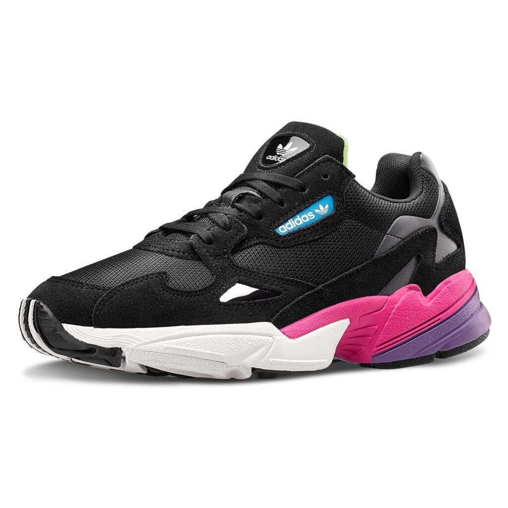 Falcon negras adidas clearance