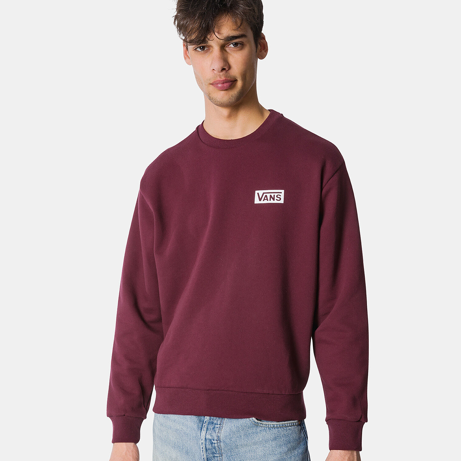 Felpa vans bordeaux discount