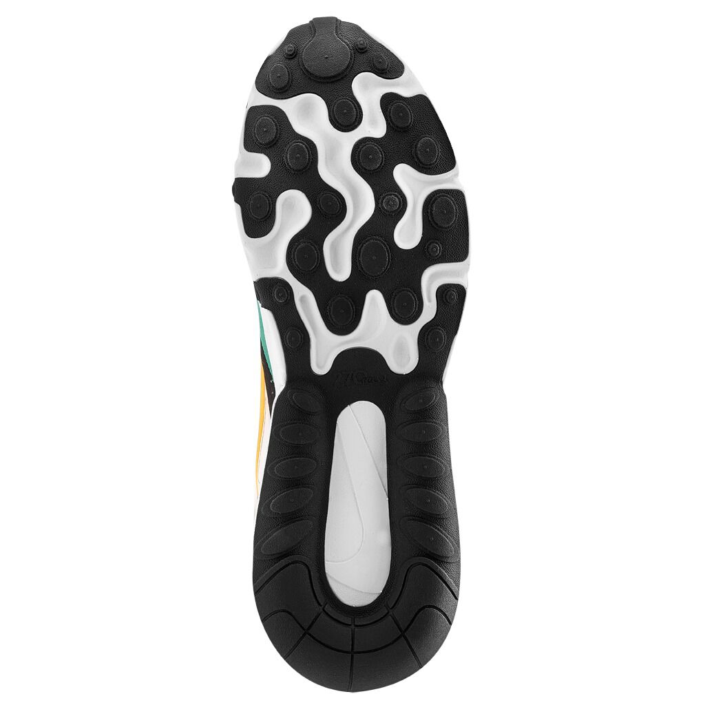 Nike Air Max 270 React black white red and green shoes AW LAB