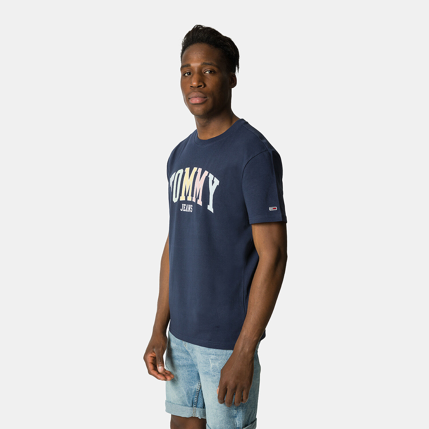 Tommy jeans t best sale shirt collegiate