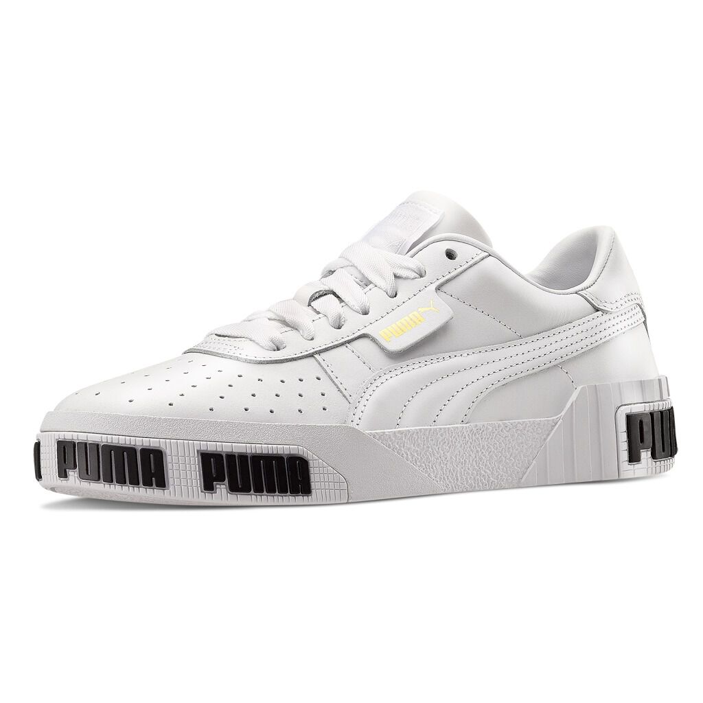 Puma cali clearance bold white