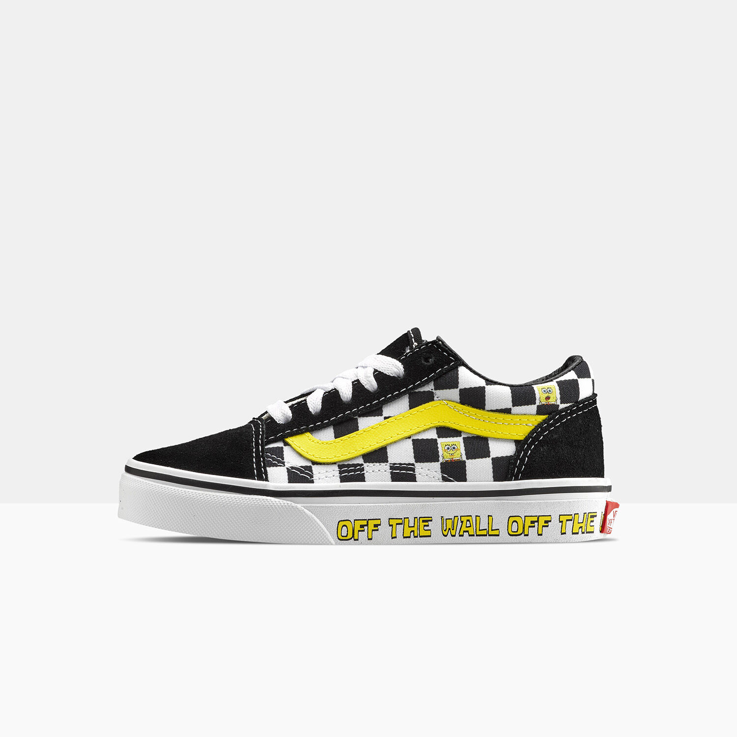 Black and yellow checkered old skool vans new arrivals