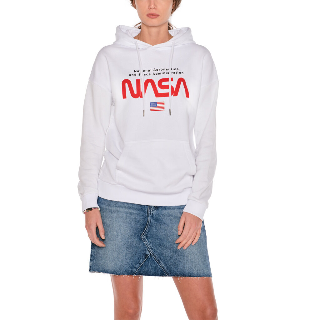 Felpa sales nasa bianca