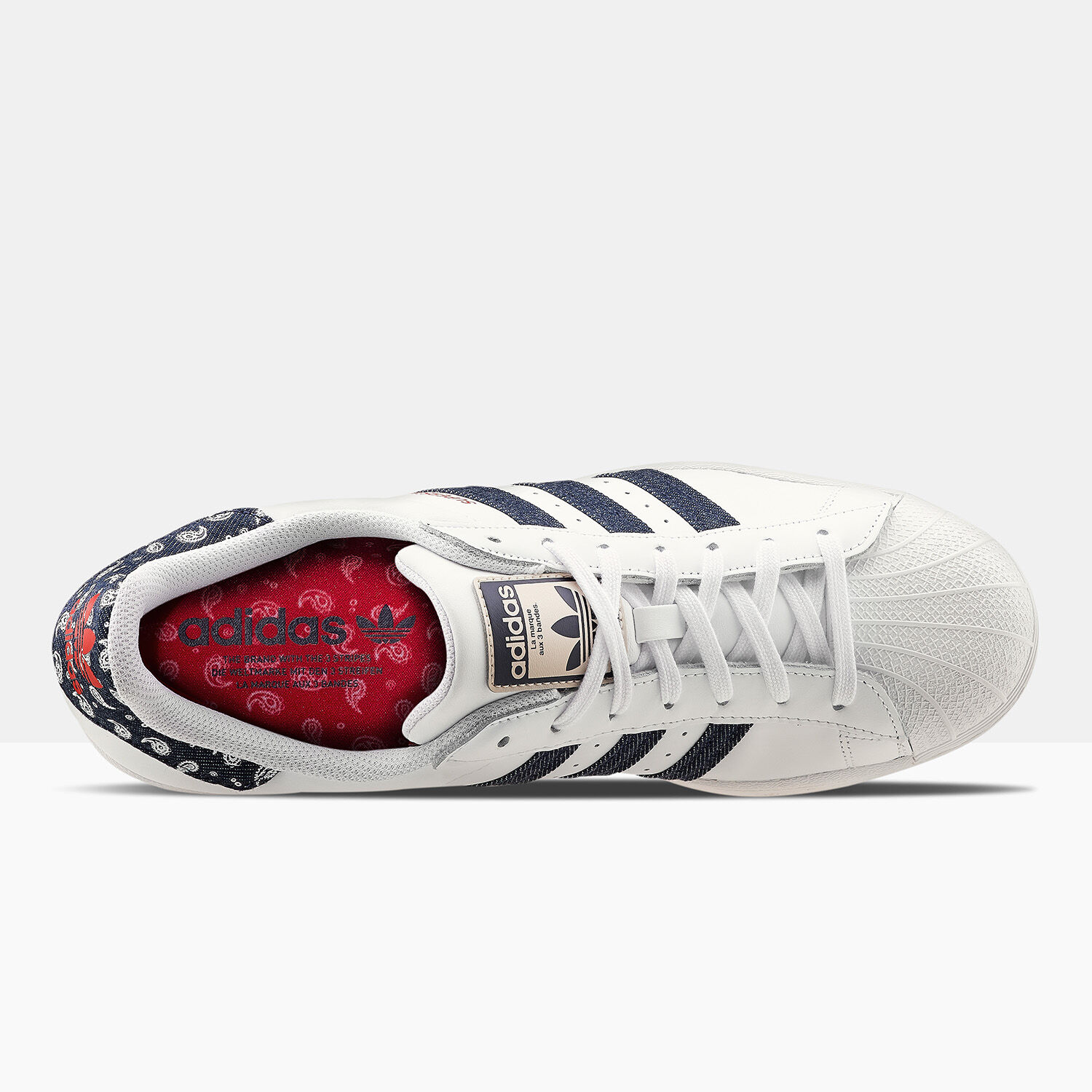 Adidas sale superstar dietro