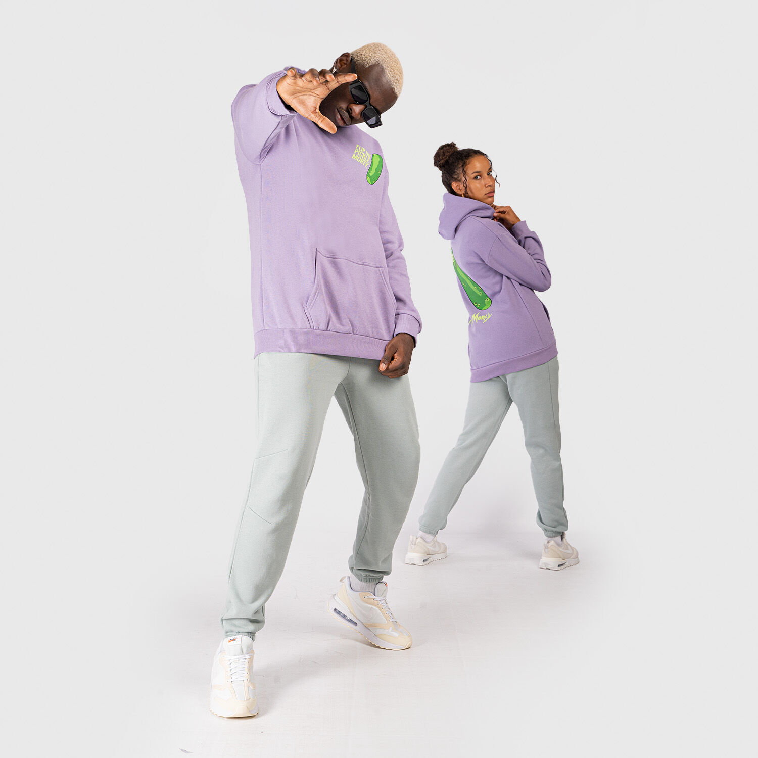 Felpa rick clearance e morty viola