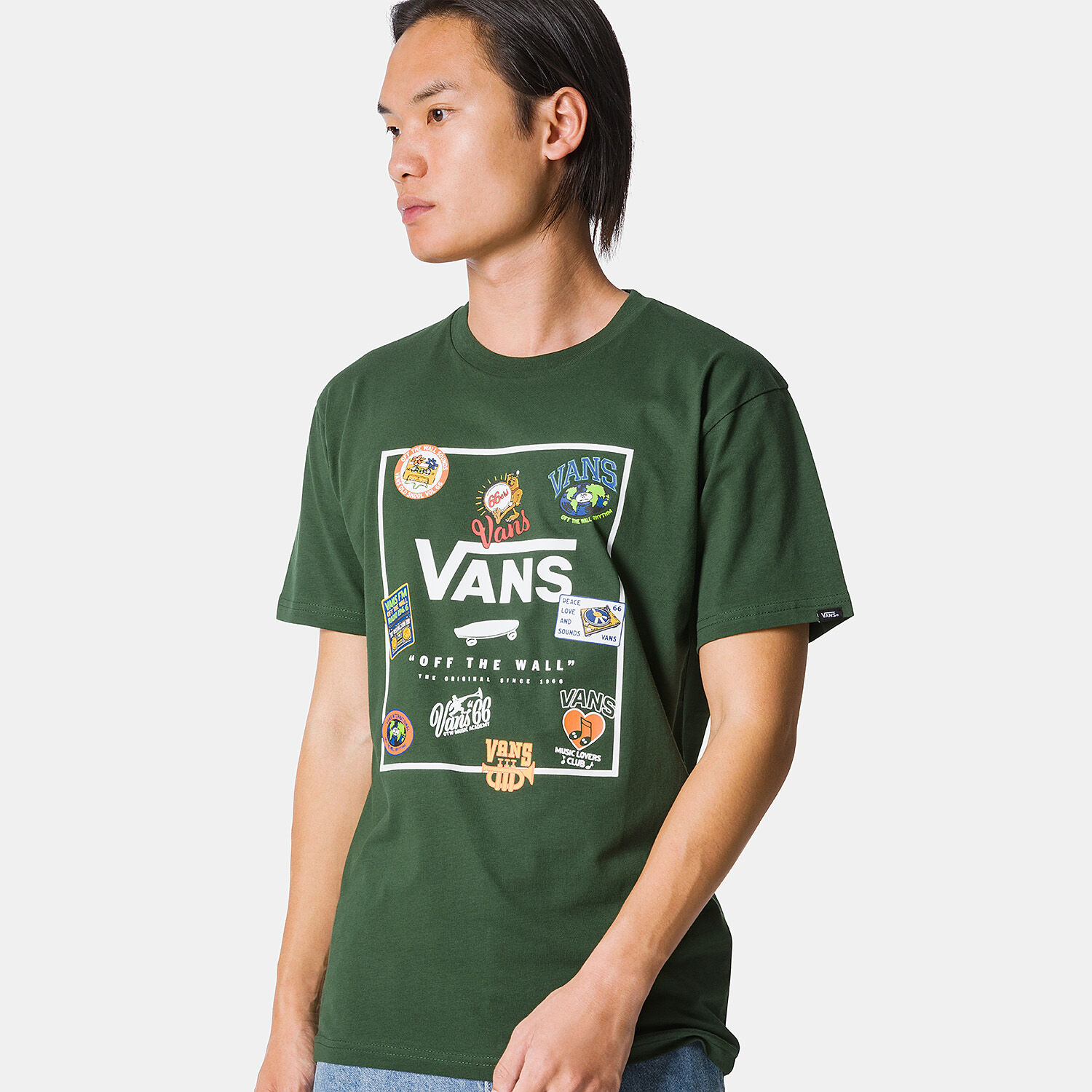 Magliette vans verde store