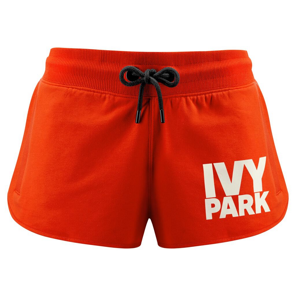 Ivy park red shorts hotsell