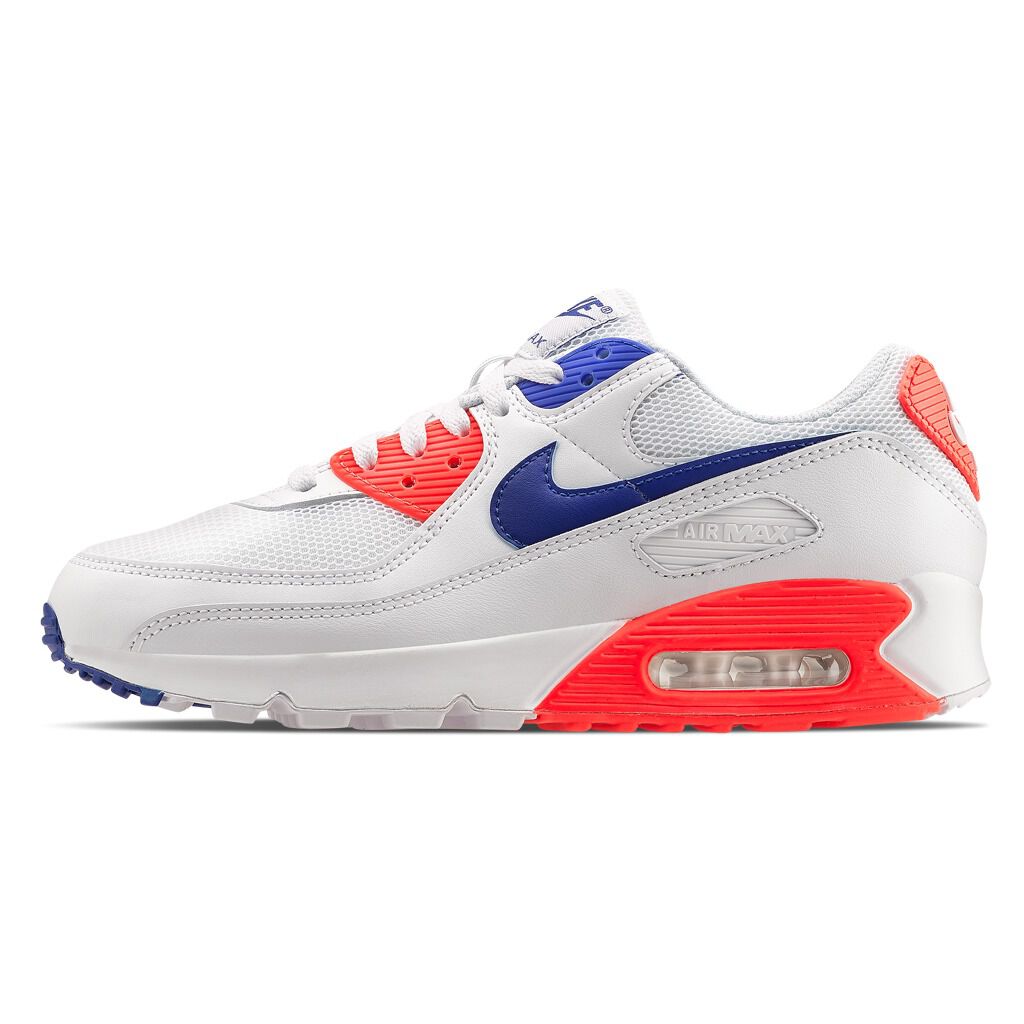 Nike air max online blancas con azul