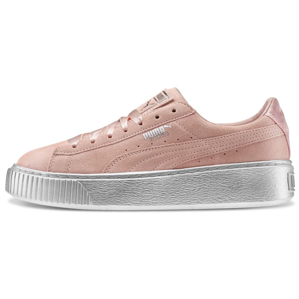 PUMA Suede Platform Satin