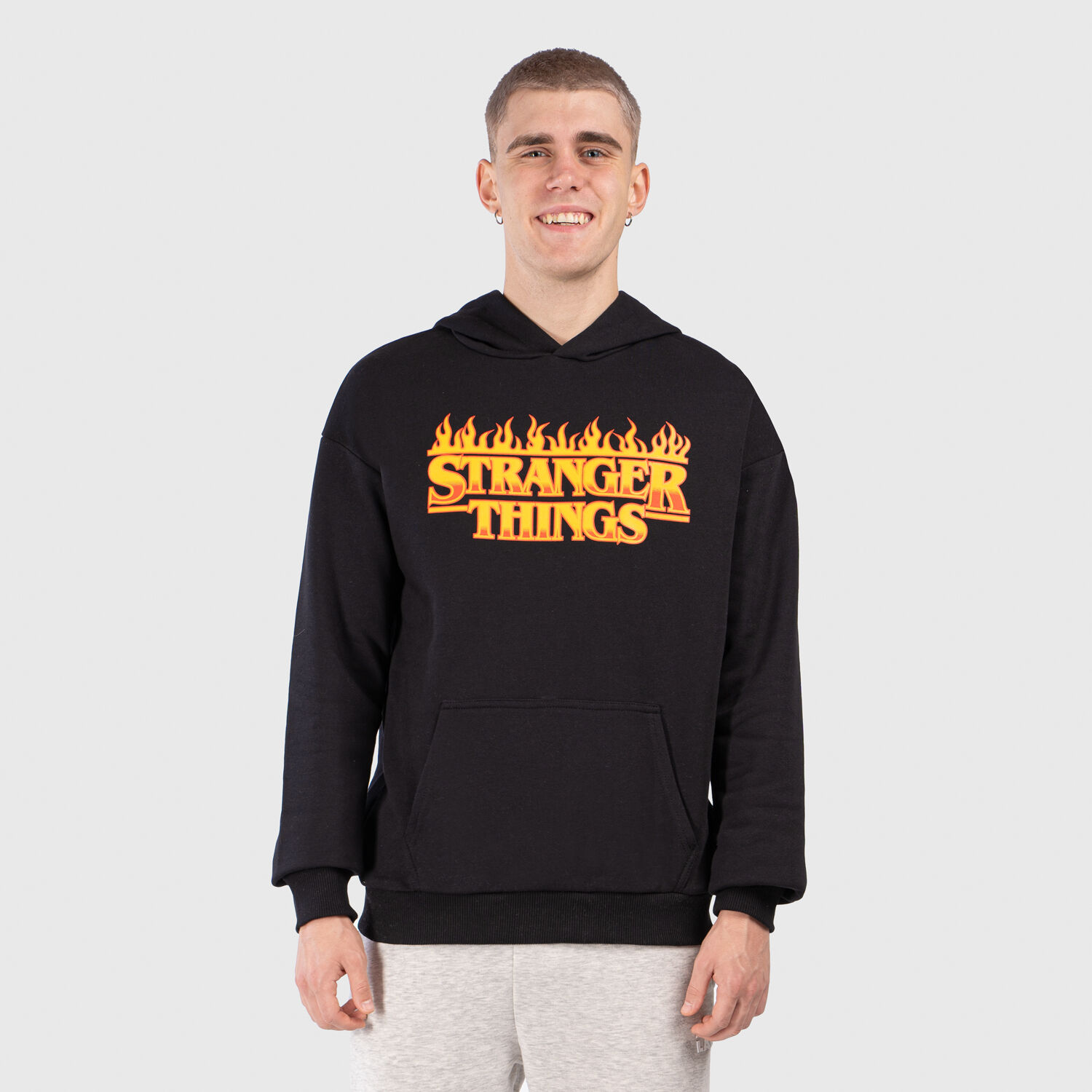 Yellow stranger things hoodie best sale