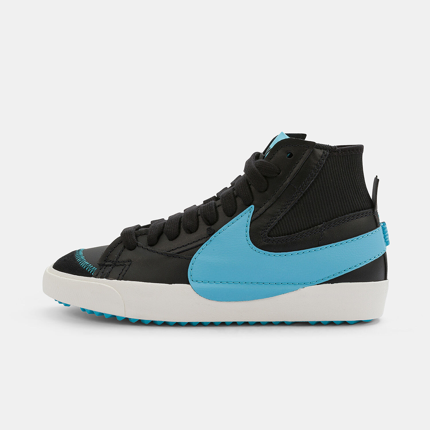 Nike Blazer Mid 77 Jumbo nere celesti e bianche AW LAB