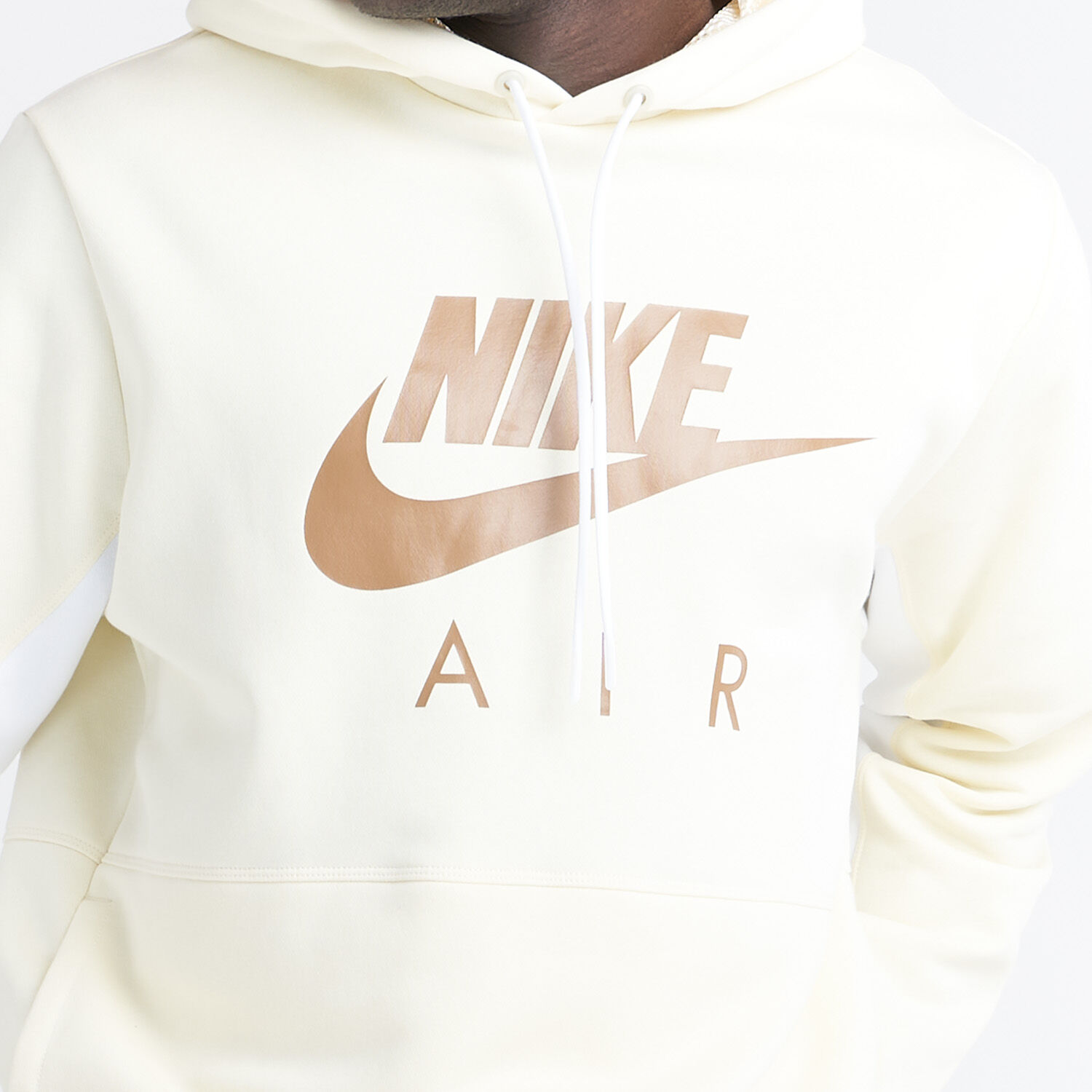 Felpa Nike Air pullover beige AW LAB