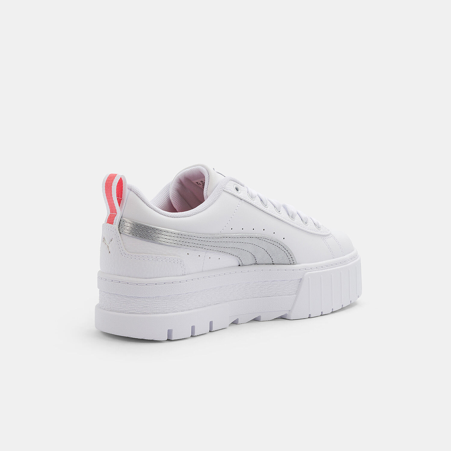 Puma Mayze bianche grigie e fucsia AW LAB