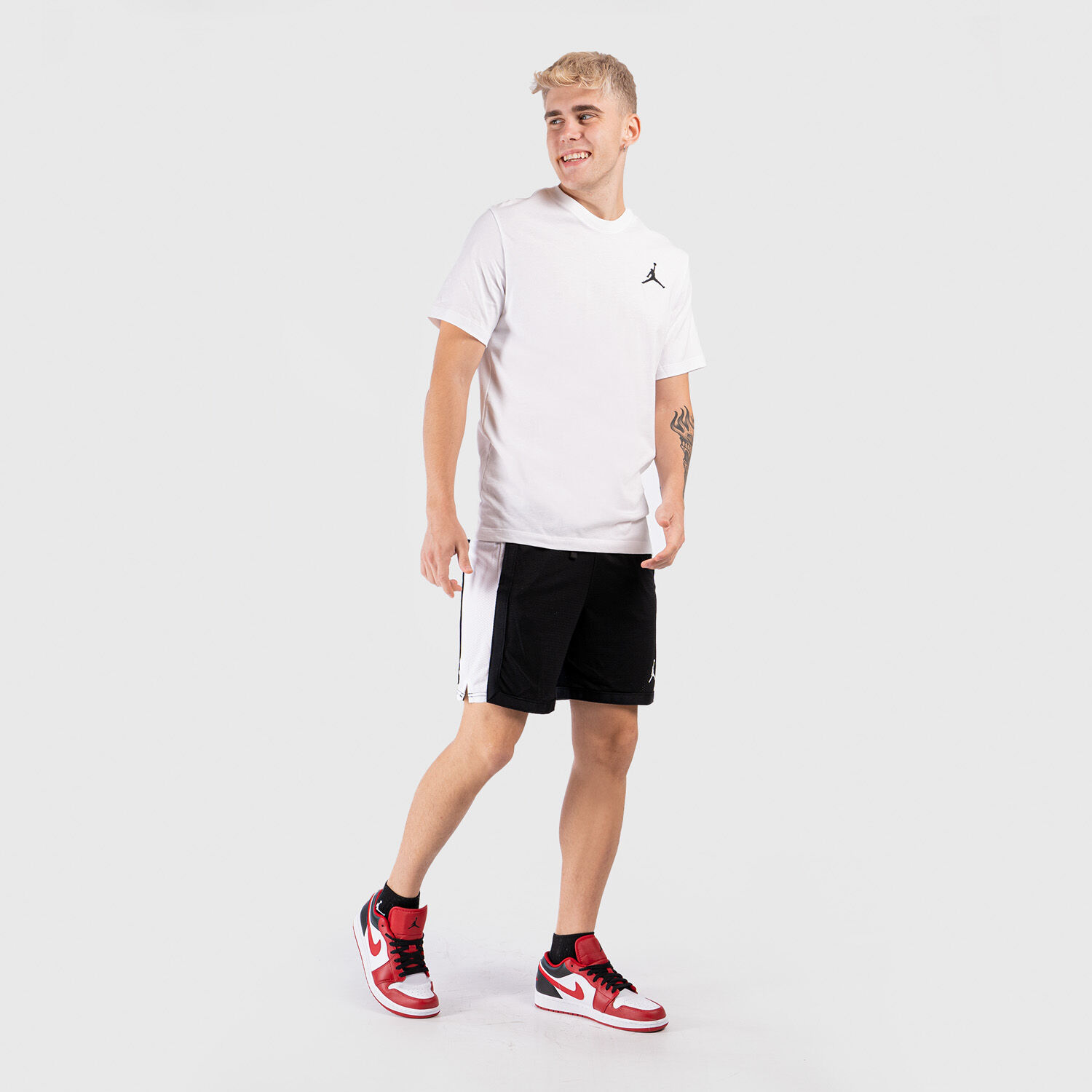 Jordan Sport Dri FIT Shorts black and white AW LAB
