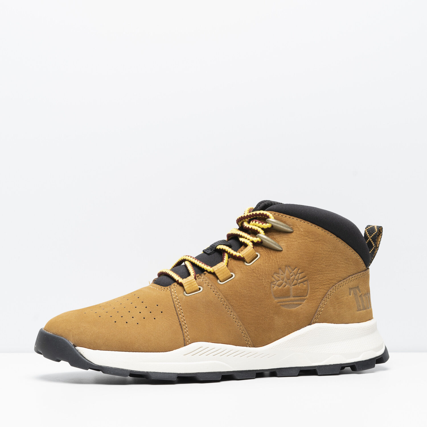 TIMBERLAND BROOKLYN CITY MID OLDER BOYS BROWN AW LAB