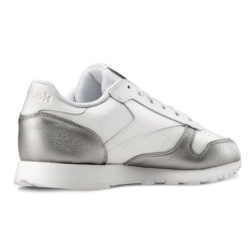 Reebok classic new arrivals white silver