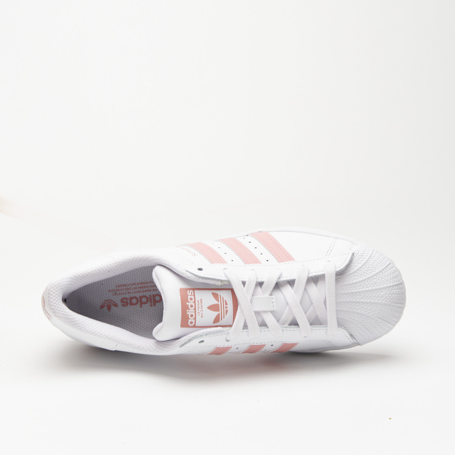 Adidas superstar womens top peach