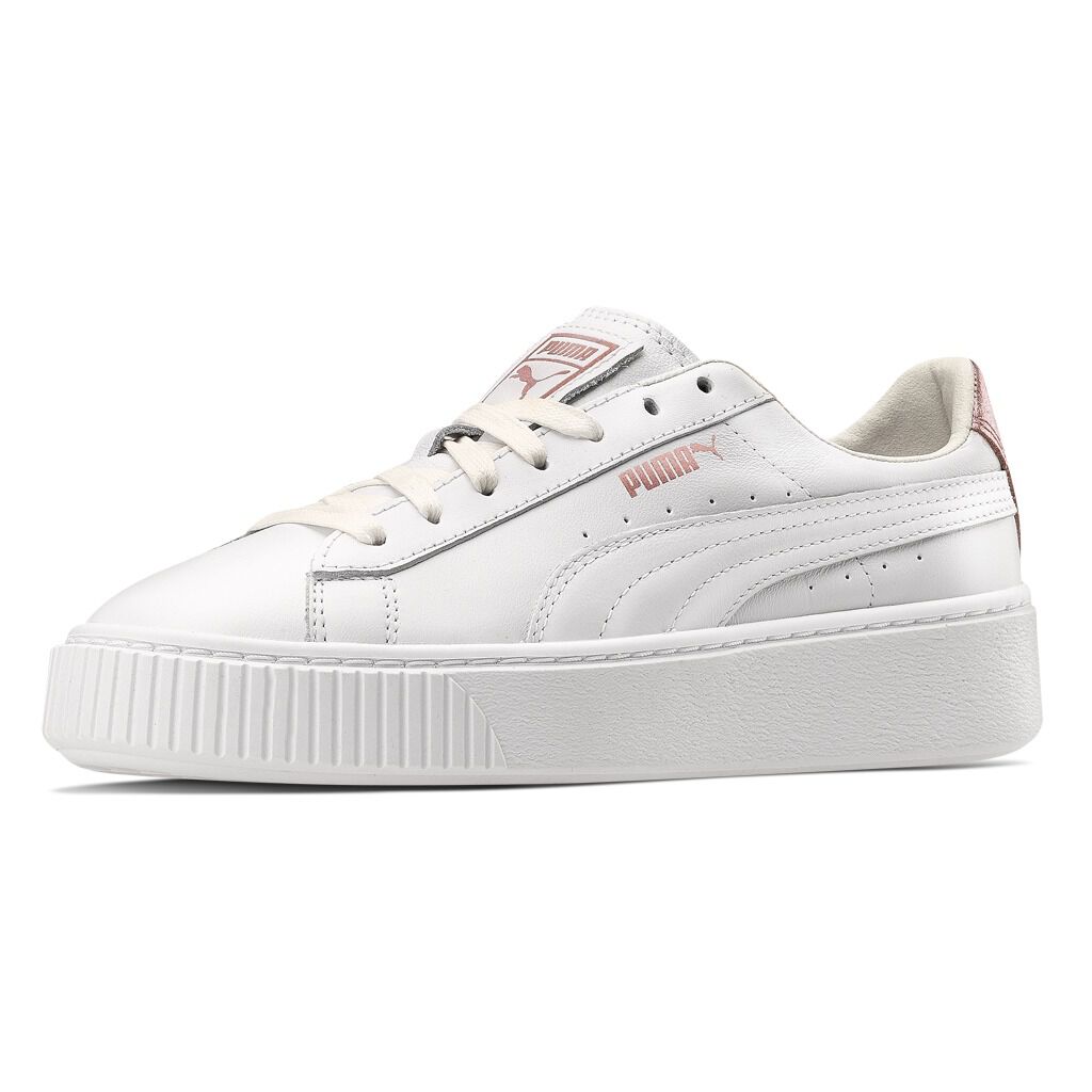 Puma bianche e rosa hot sale