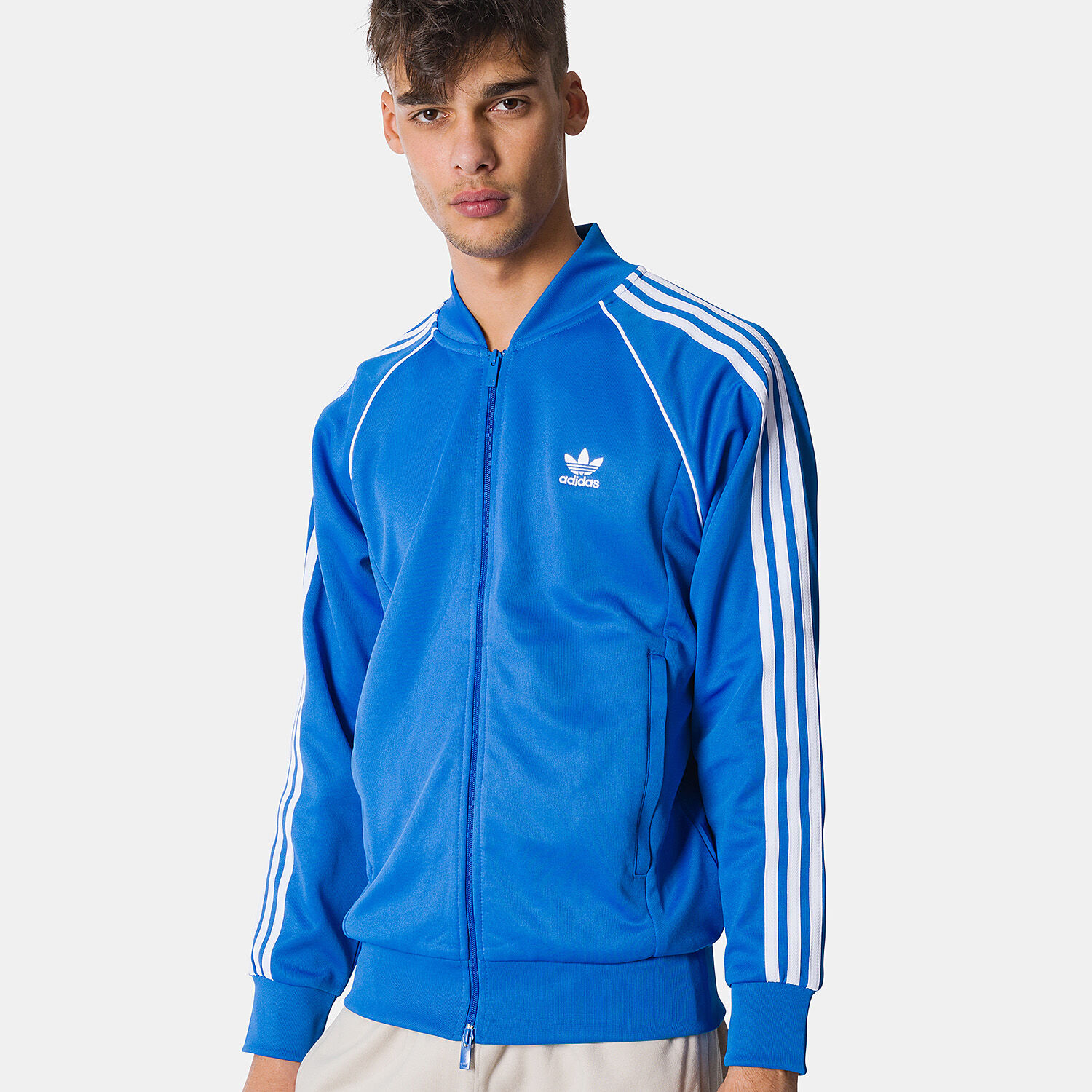 Felpa adidas track jacket on sale sst