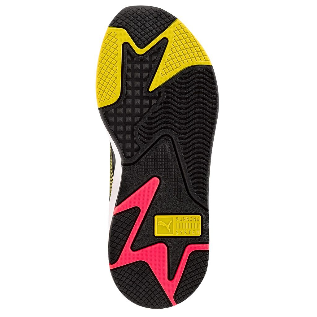 Puma RS X black and yellow shoes AW LAB