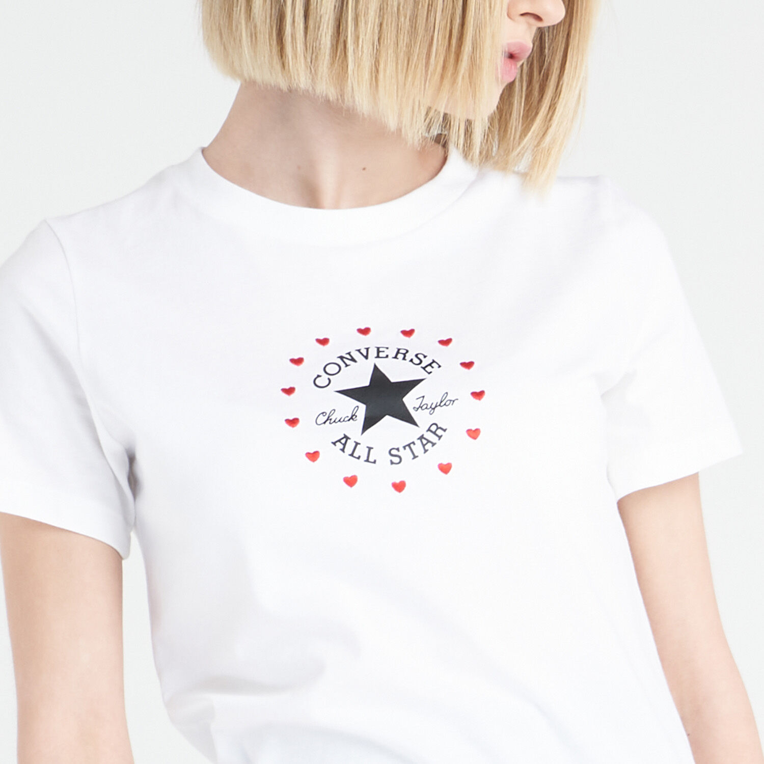 T shirt converse femme on sale