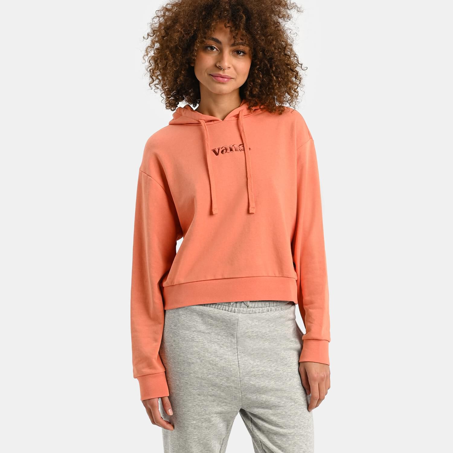 Vans orange sweatshirt discount
