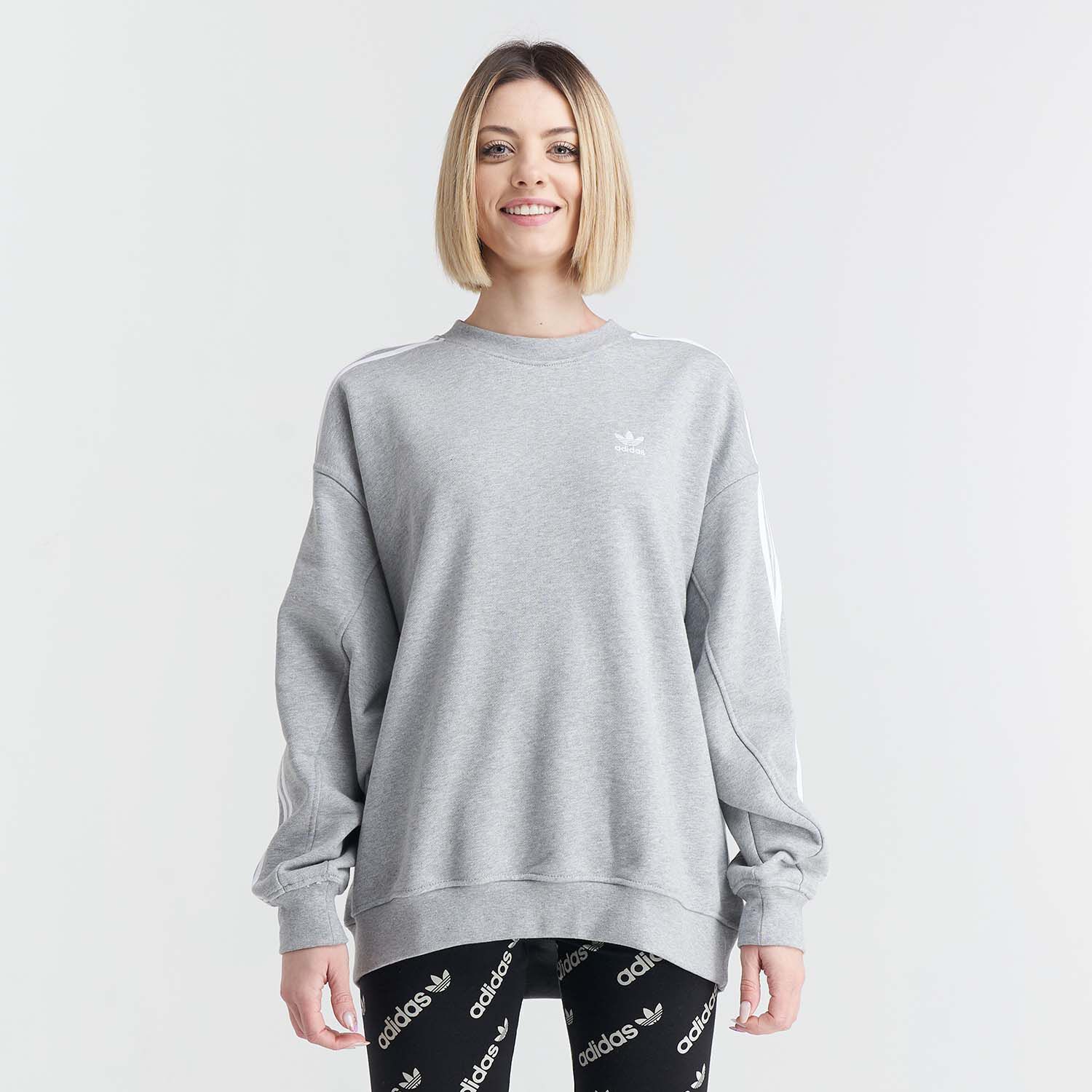 Felpa store adidas oversize