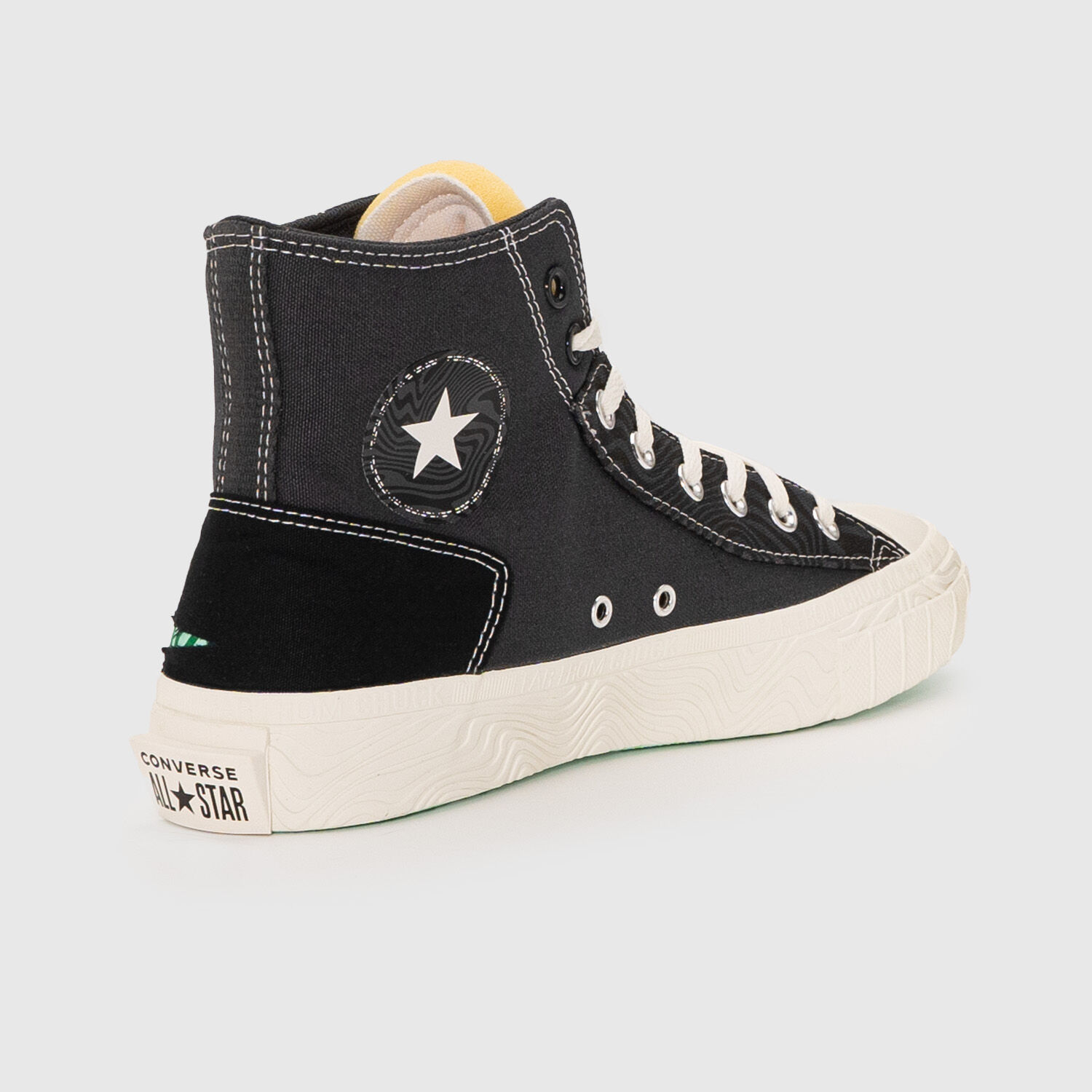Converse bianche sales alte aw lab