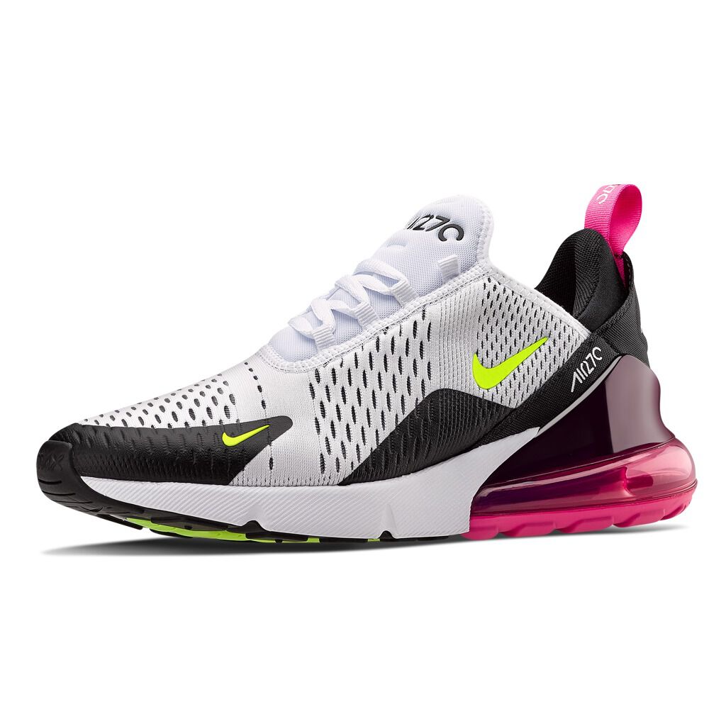 Nike Air Max 270 white and pink shoes AW LAB