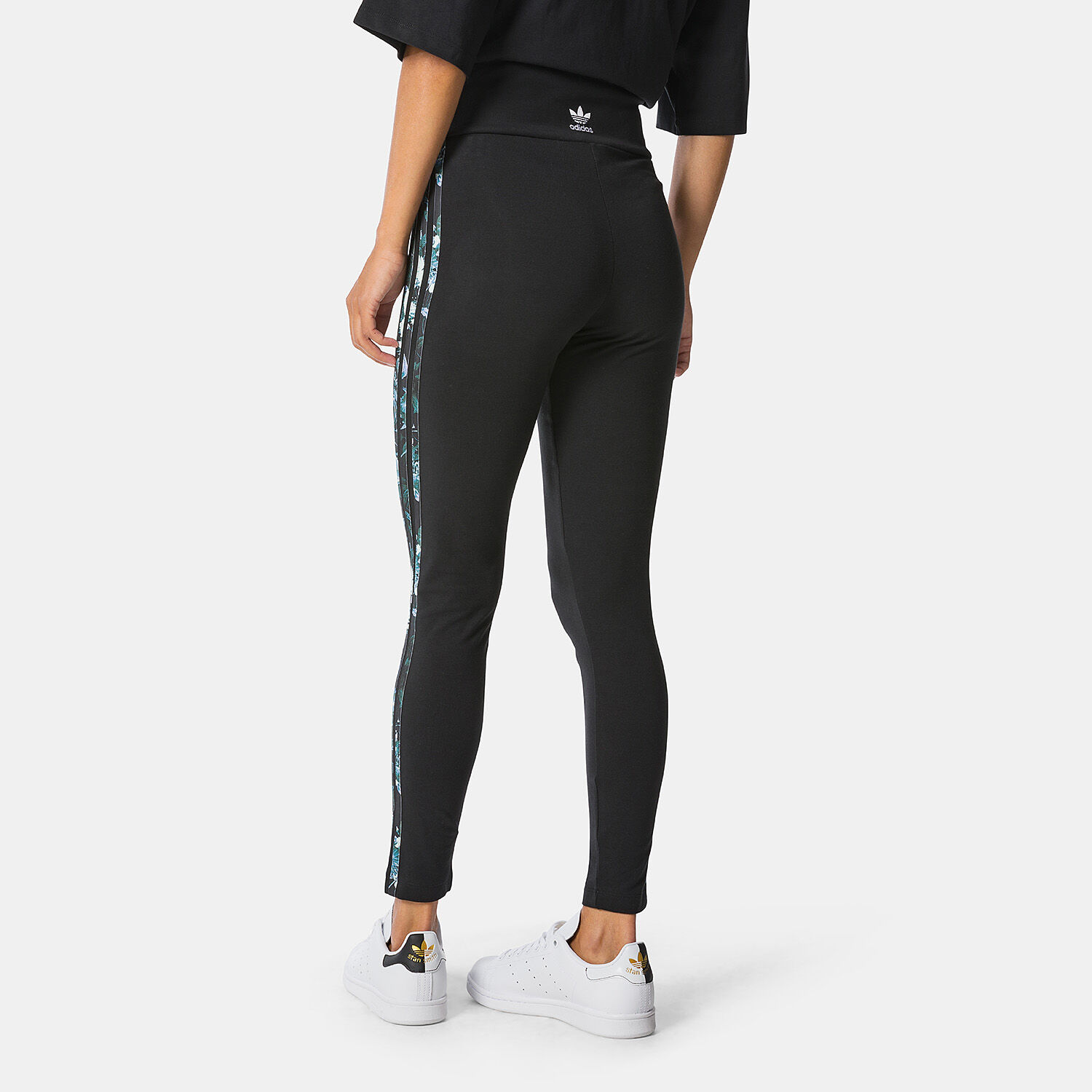 Leggings adidas tre strisce sale