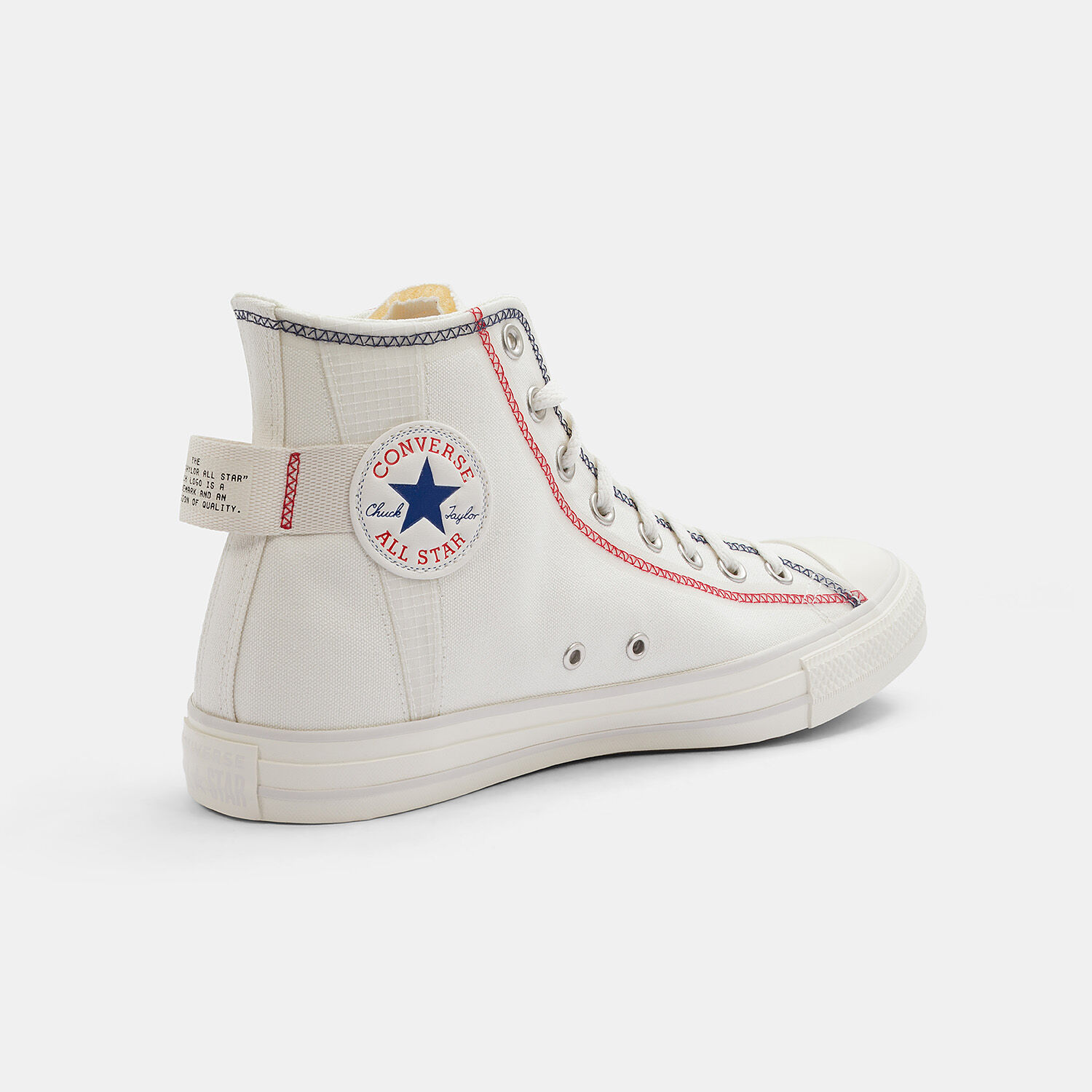 Converse Chuck Taylor All Star Logo Tag black red and white AW LAB
