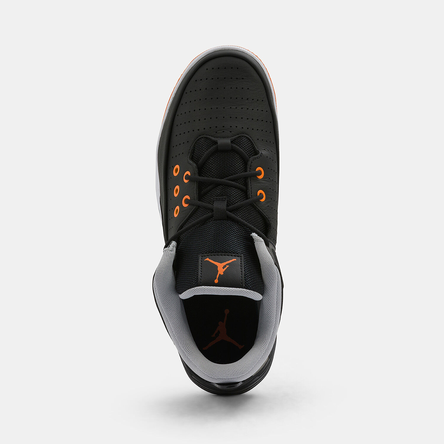 Jordan Max Aura 5 black orange and grey AW LAB