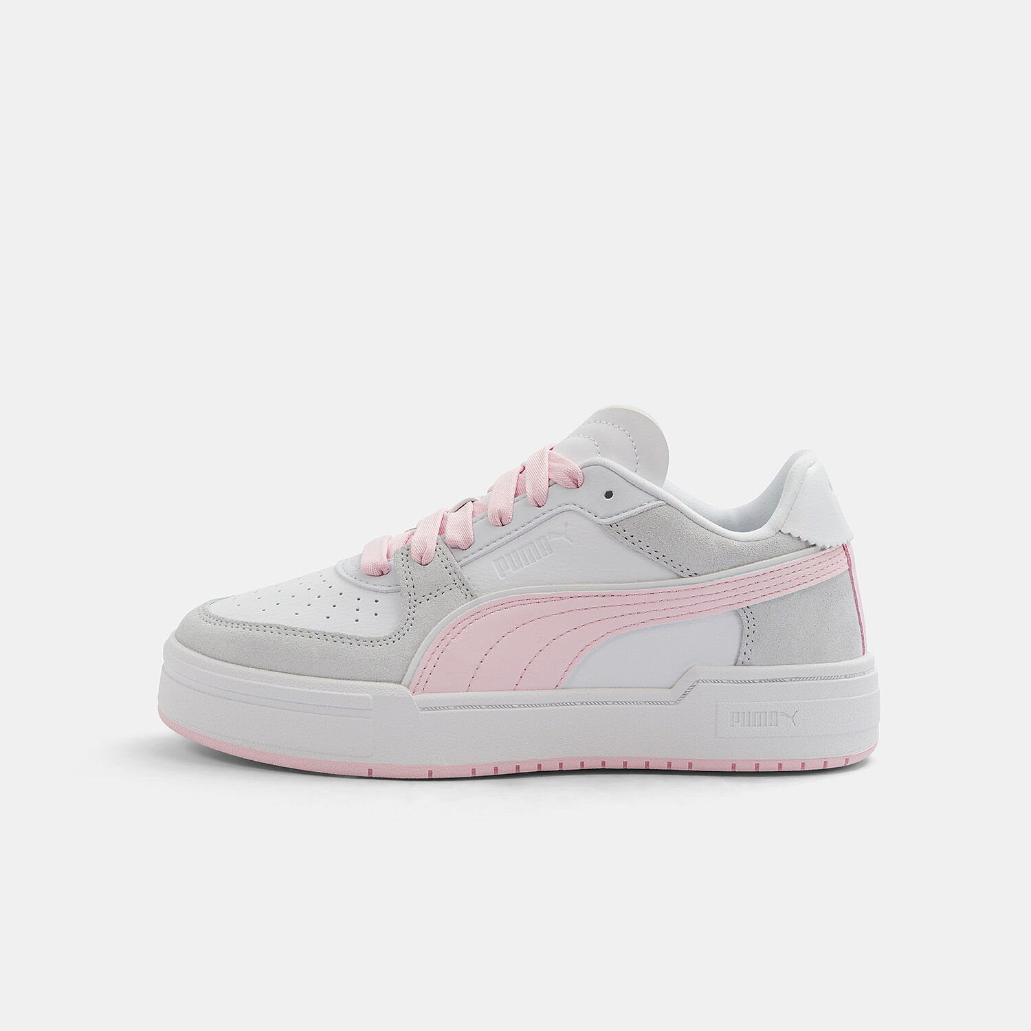 Puma CA Pro Queen white gray and pink AW LAB