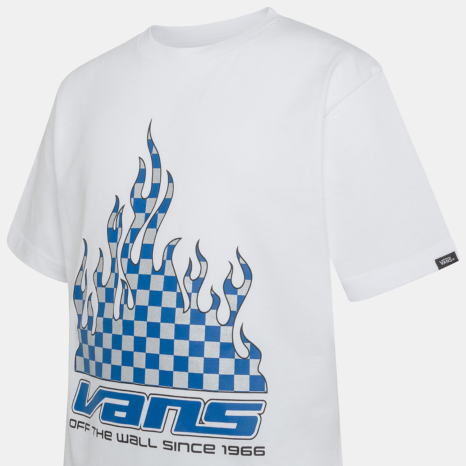 Blue checkerboard 2025 vans shirt