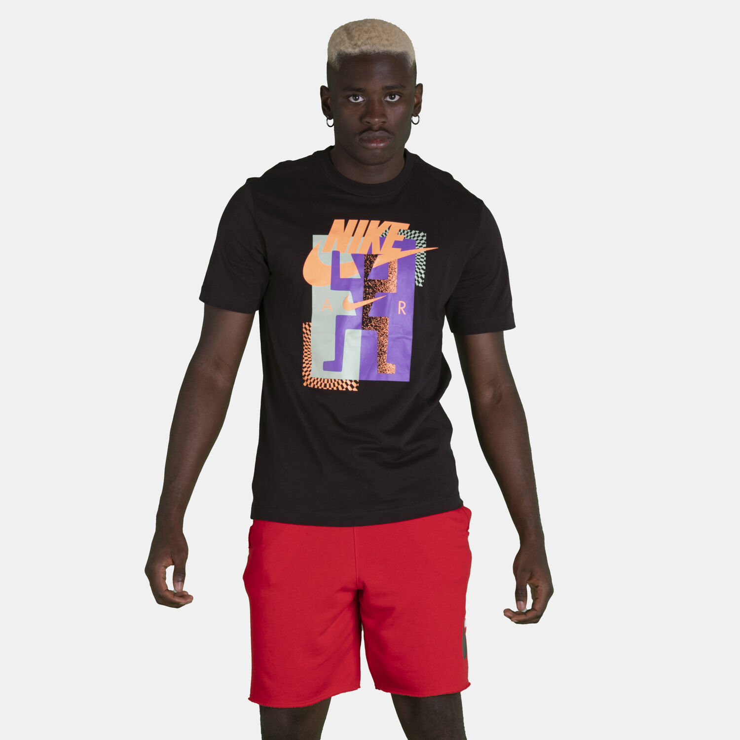 Nike t shirt multicolor top