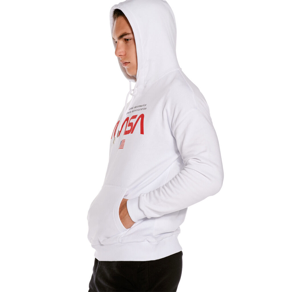 LOGO NASA SWEATSHIRT white AW LAB