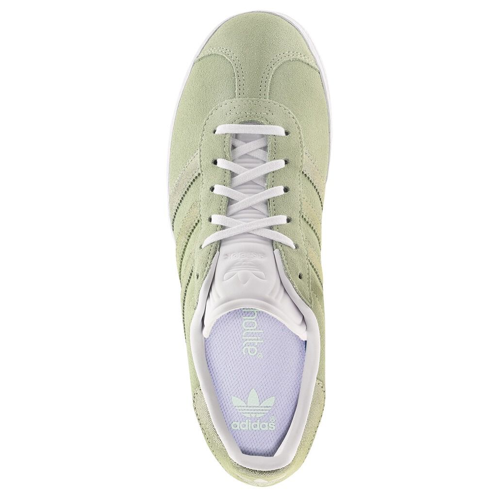 Adidas gazelle stitch and turn green sales