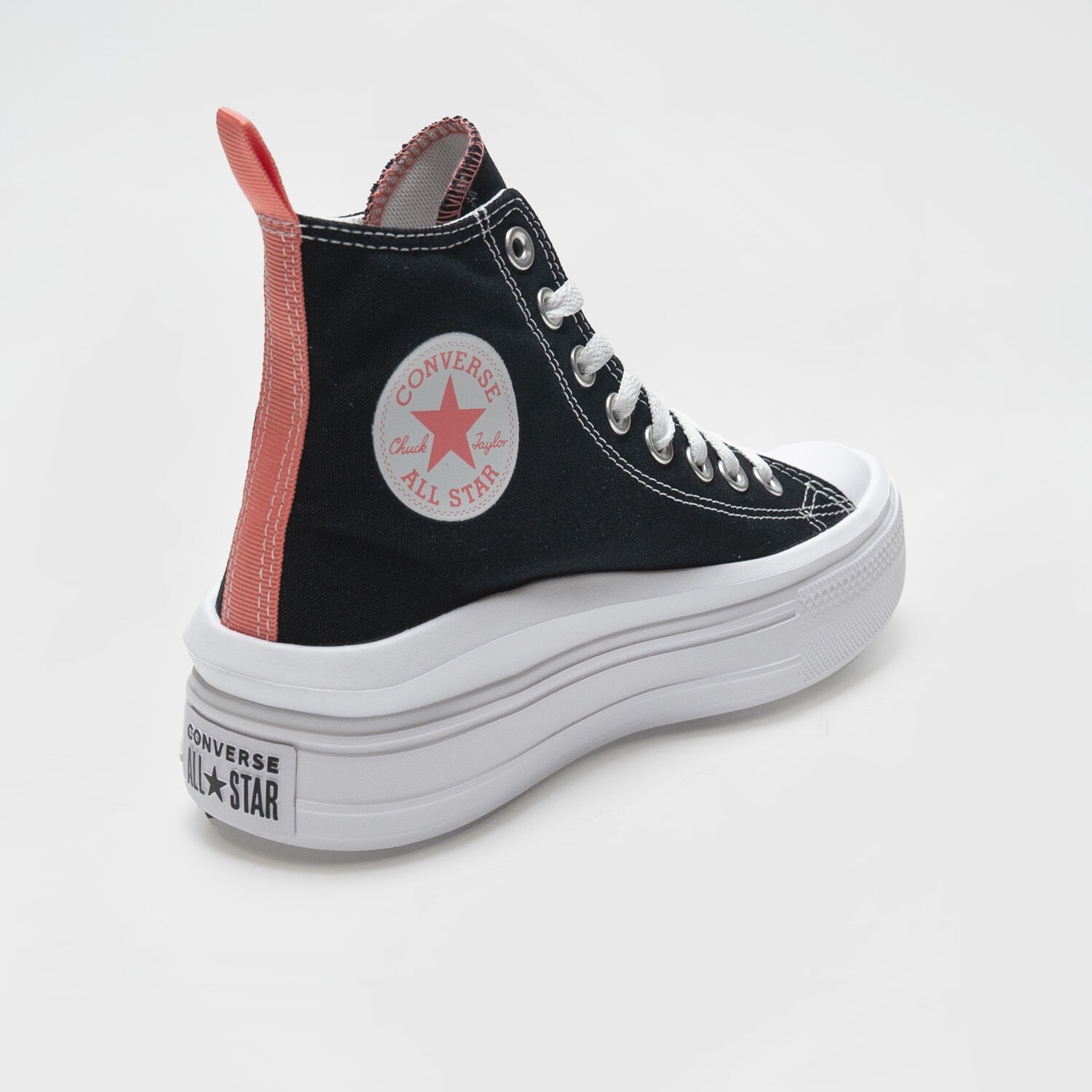 Chuck taylor All Star Move black white and pink AW LAB