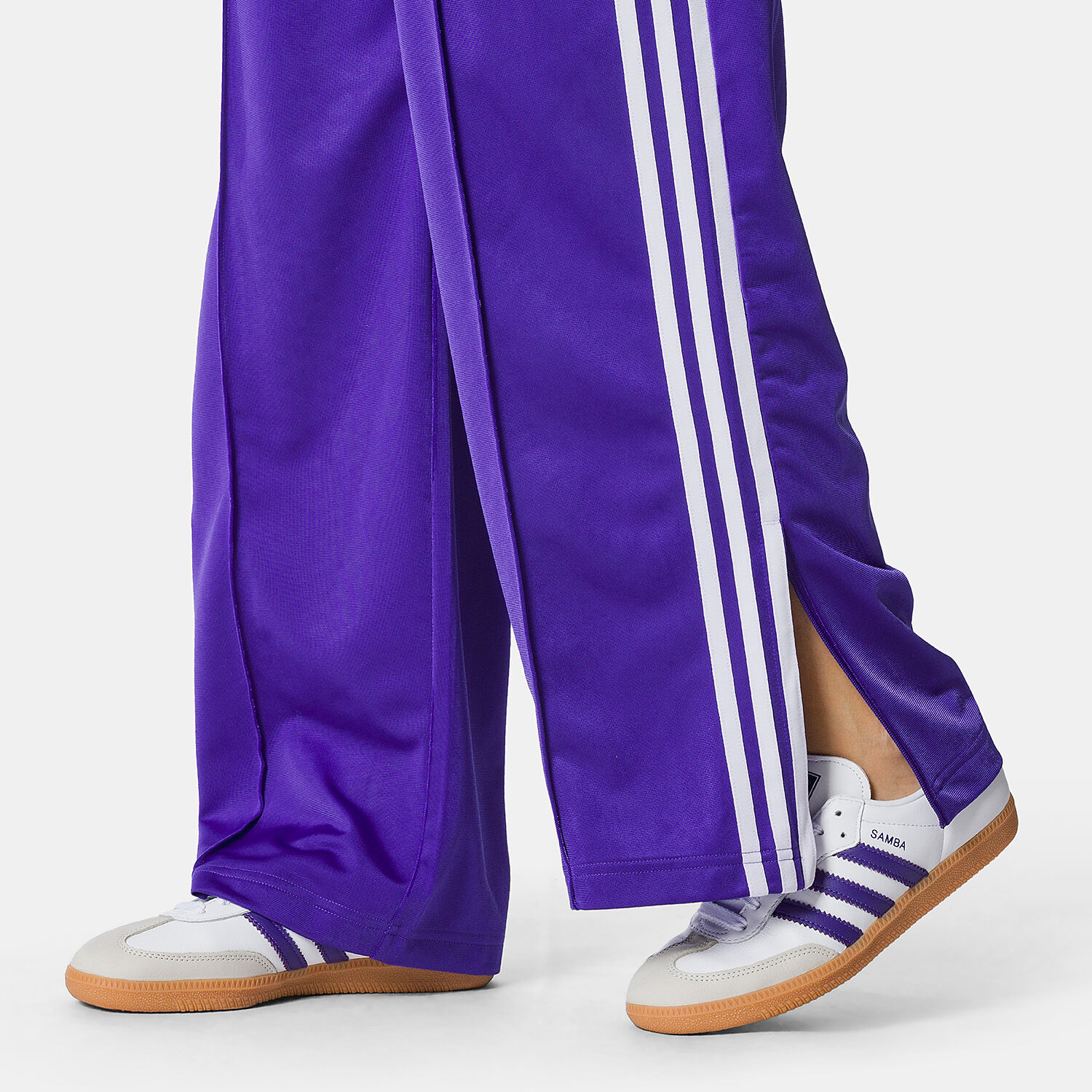 Adidas firebird track pants purple new arrivals