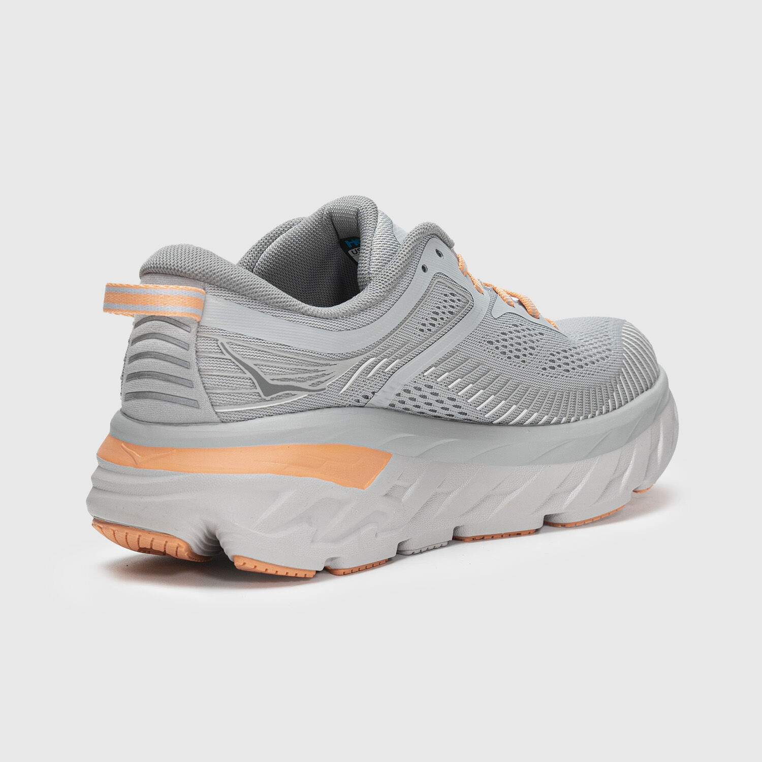 Grey hoka shoes sales