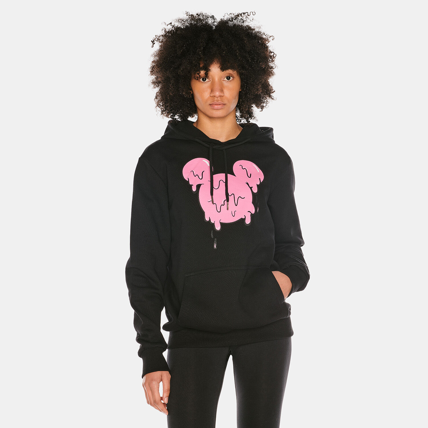 SWEATSHIRT HOODIE MICKEY MELTED AW LAB
