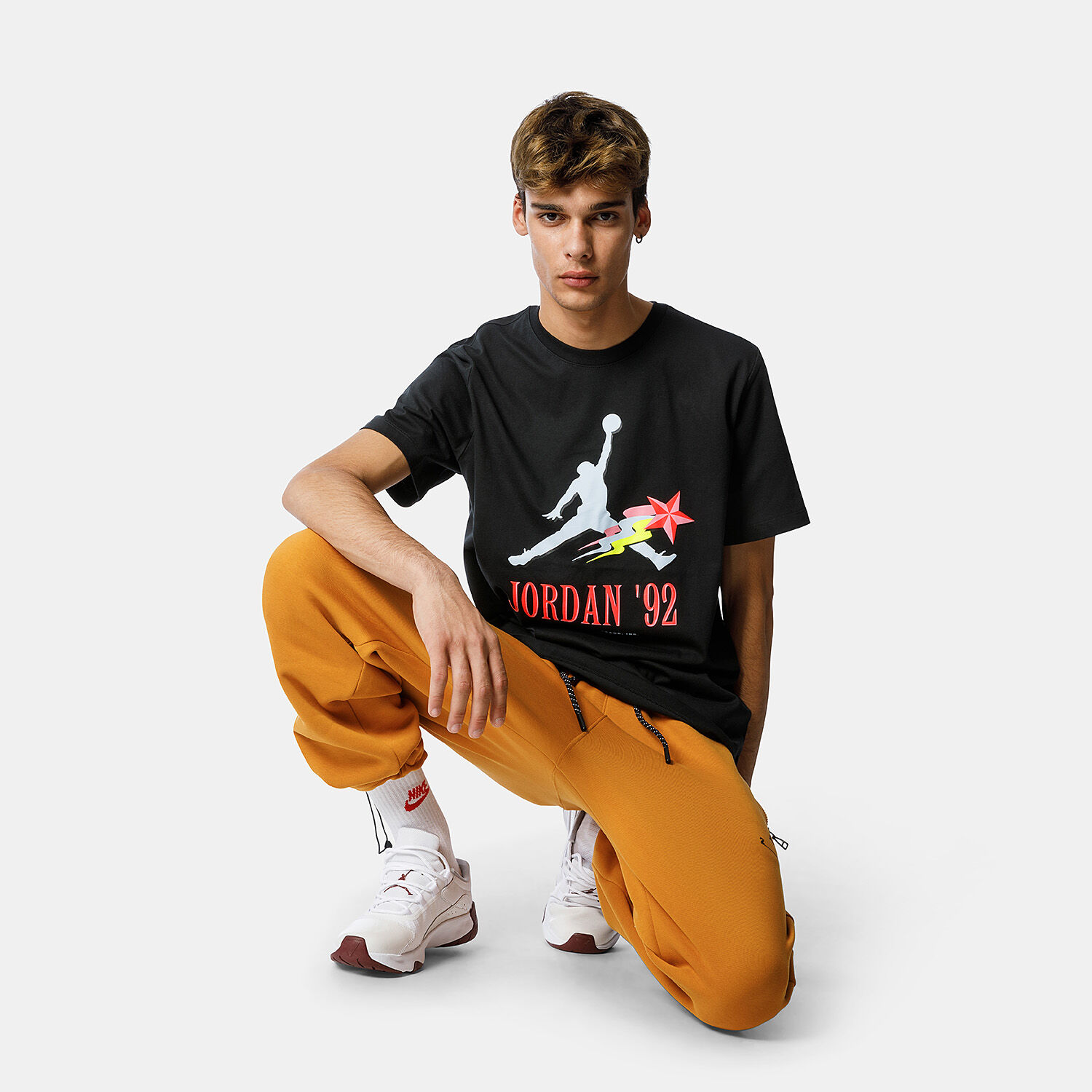 Multicolor jordan 1 shirt sales