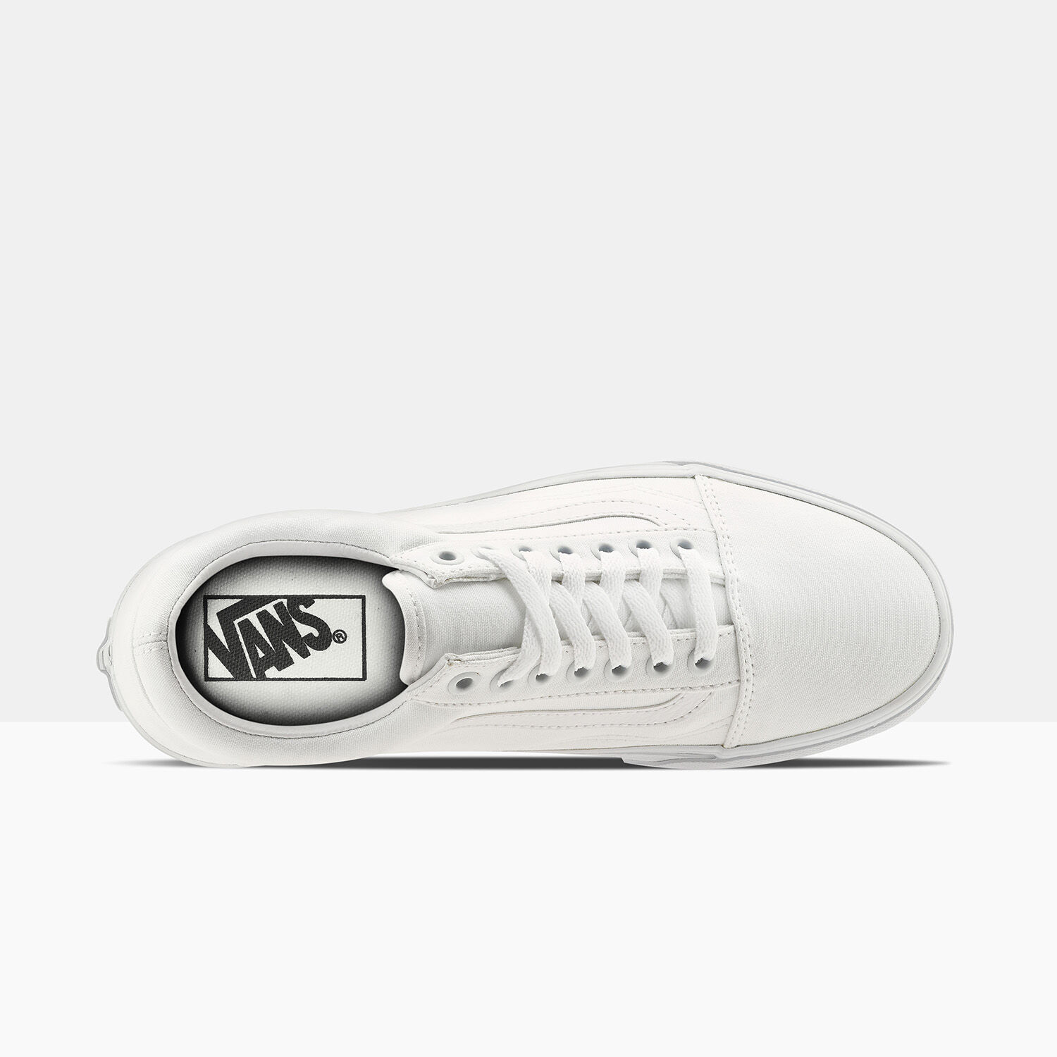 Vans old skool bianche hot sale