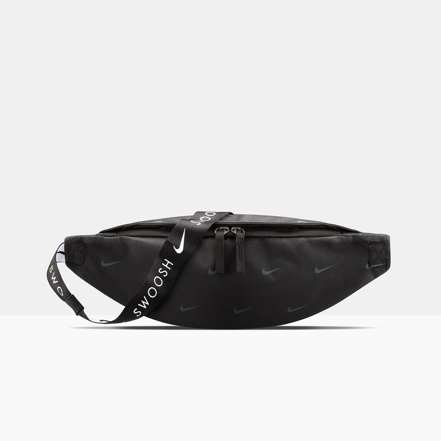 NIKE HERITAGE WAIST BAG BLACK | AW LAB